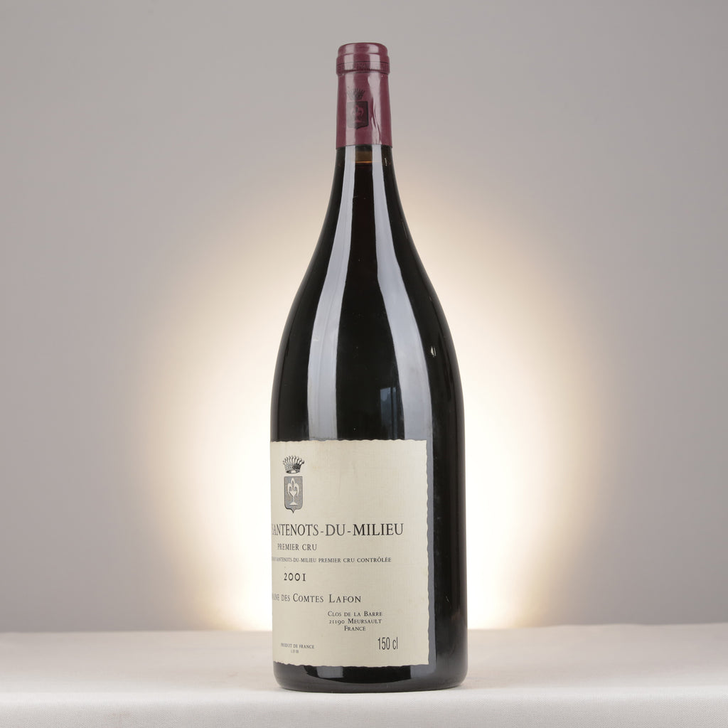 Comtes Lafon Volnay 1er Cru Les Santenots du Milieu 2001 Magnum turned left