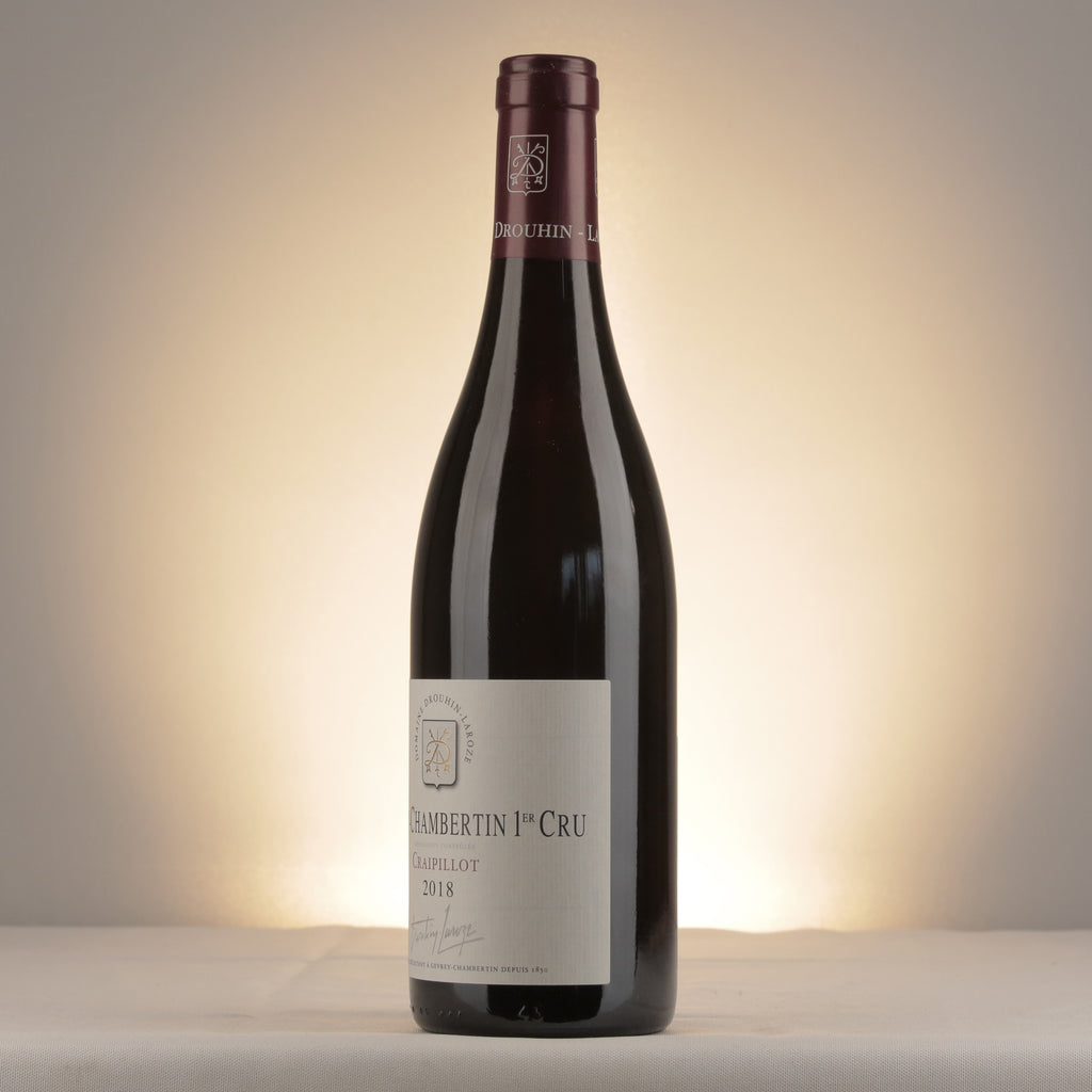 Domaine Drouhin Laroze Gevrey-Chambertin 1er Cru Craipillot 2018 Bottle detail