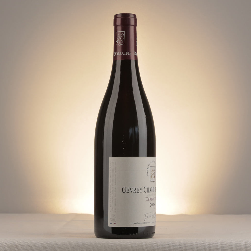 Domaine Drouhin Laroze Gevrey-Chambertin 1er Cru Craipillot 2018 Bottle label