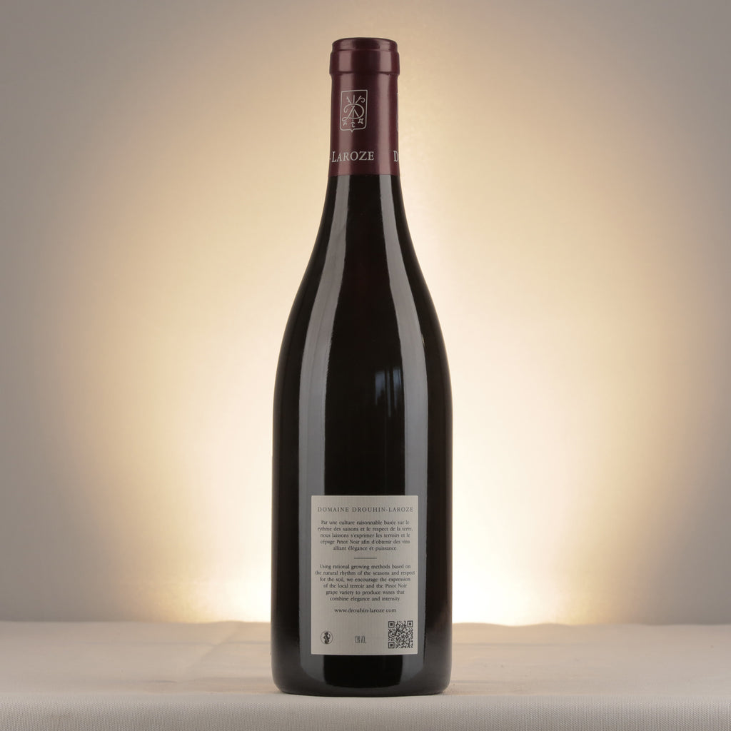 Domaine Drouhin Laroze Gevrey-Chambertin 1er Cru Craipillot 2018 Bottle back