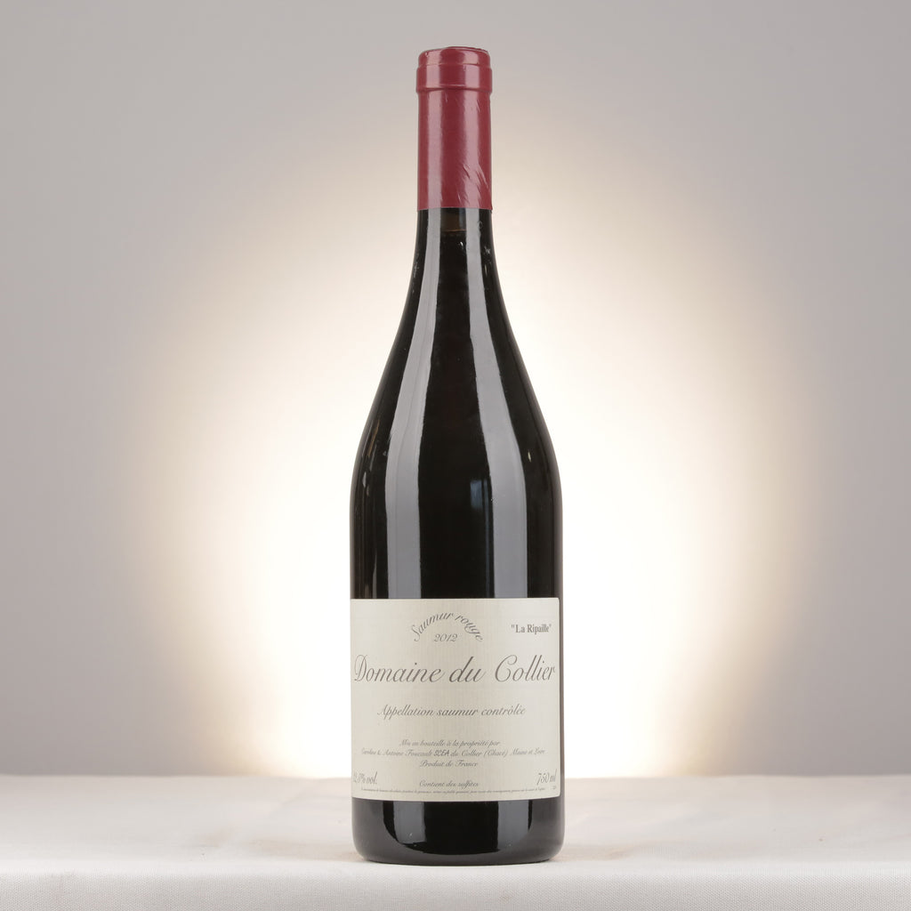 Domaine du Collier Saumur La Ripaille 2012 Bottle front