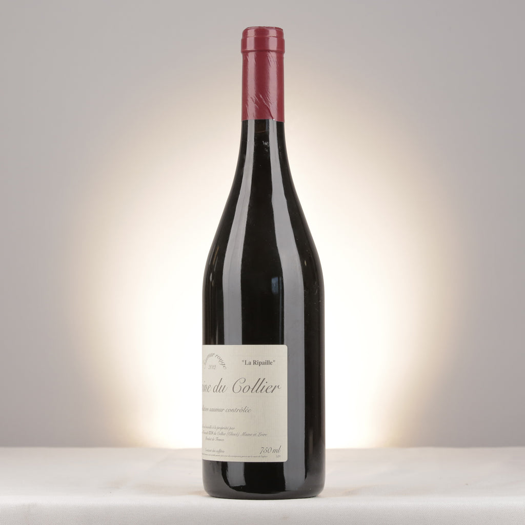 Domaine du Collier Saumur La Ripaille 2012 Bottle turned left