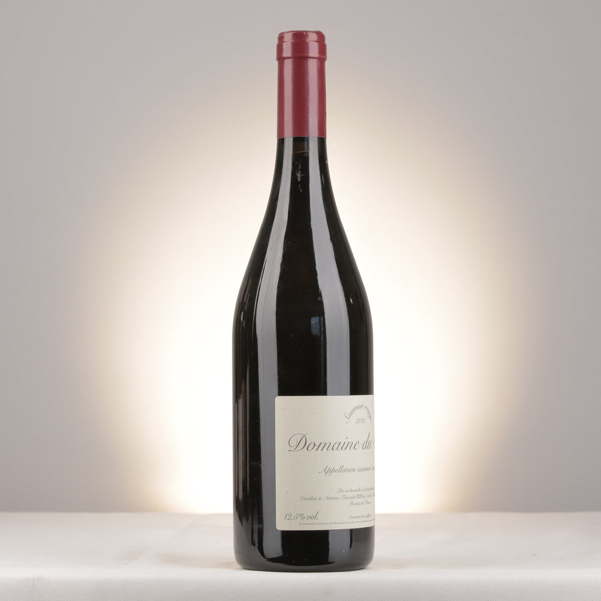 Domaine du Collier Saumur La Ripaille 2012 Bottle turned right