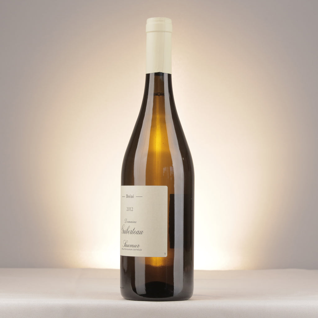 Domaine Guiberteau Saumur Brézé 2012 Bottle detail