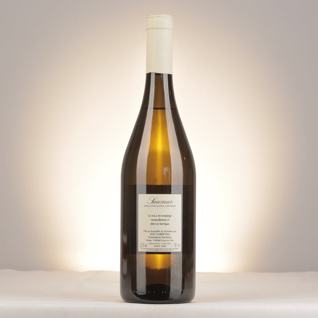 Domaine Guiberteau Saumur Clos de Guichaux 2013 Bottle back
