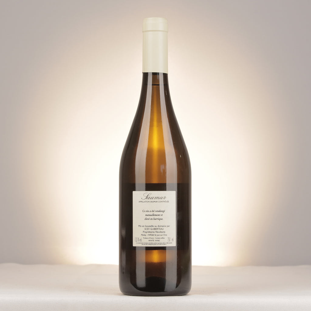 Domaine Guiberteau Saumur Clos de Guichaux 2014 Bottle back