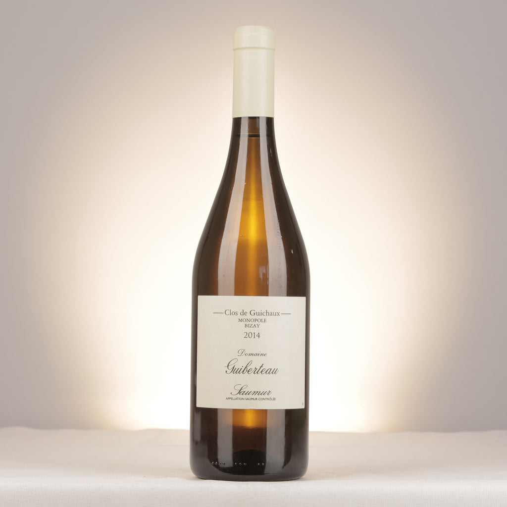Domaine Guiberteau Saumur Clos de Guichaux 2014 Bottle front