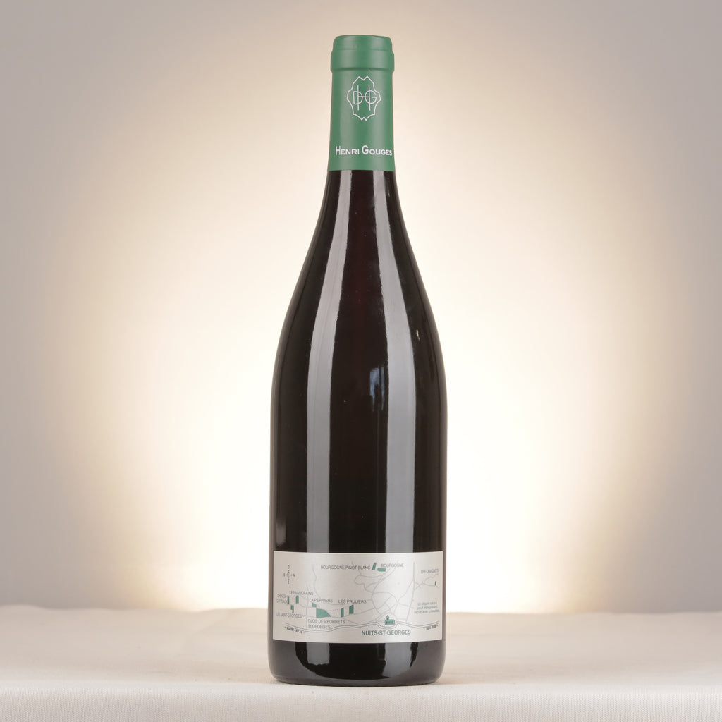 Domaine Henri Gouges Nuits-Saint-Georges 1er Cru Clos des Porrets-Saint-Georges 2012 Bottle back