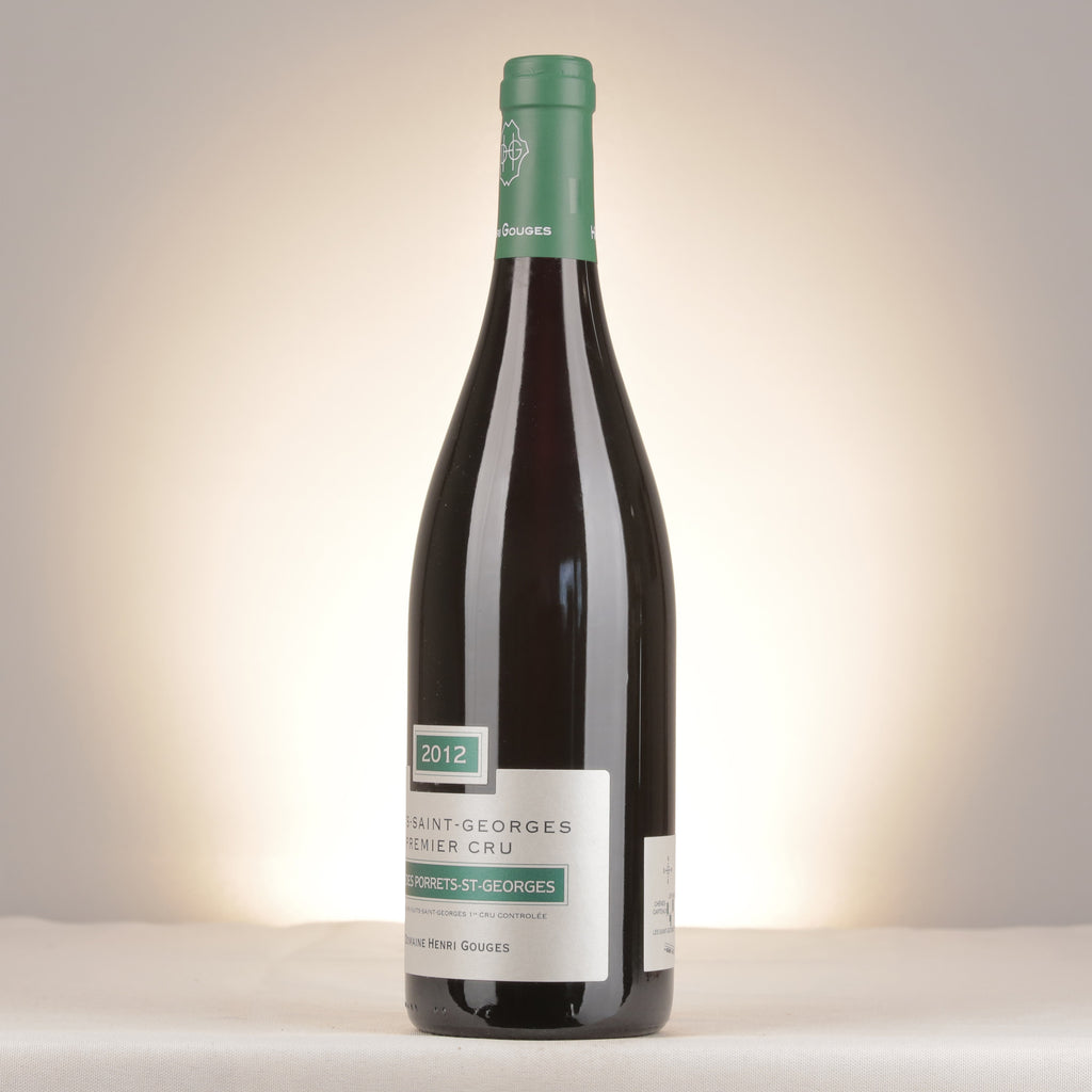 Domaine Henri Gouges Nuits-Saint-Georges 1er Cru Clos des Porrets-Saint-Georges 2012 Bottle turned left