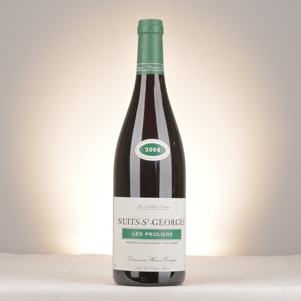 Domaine Henri Gouges Nuits-Saint-Georges 1er Cru Les Pruliers 2008 Bottle front