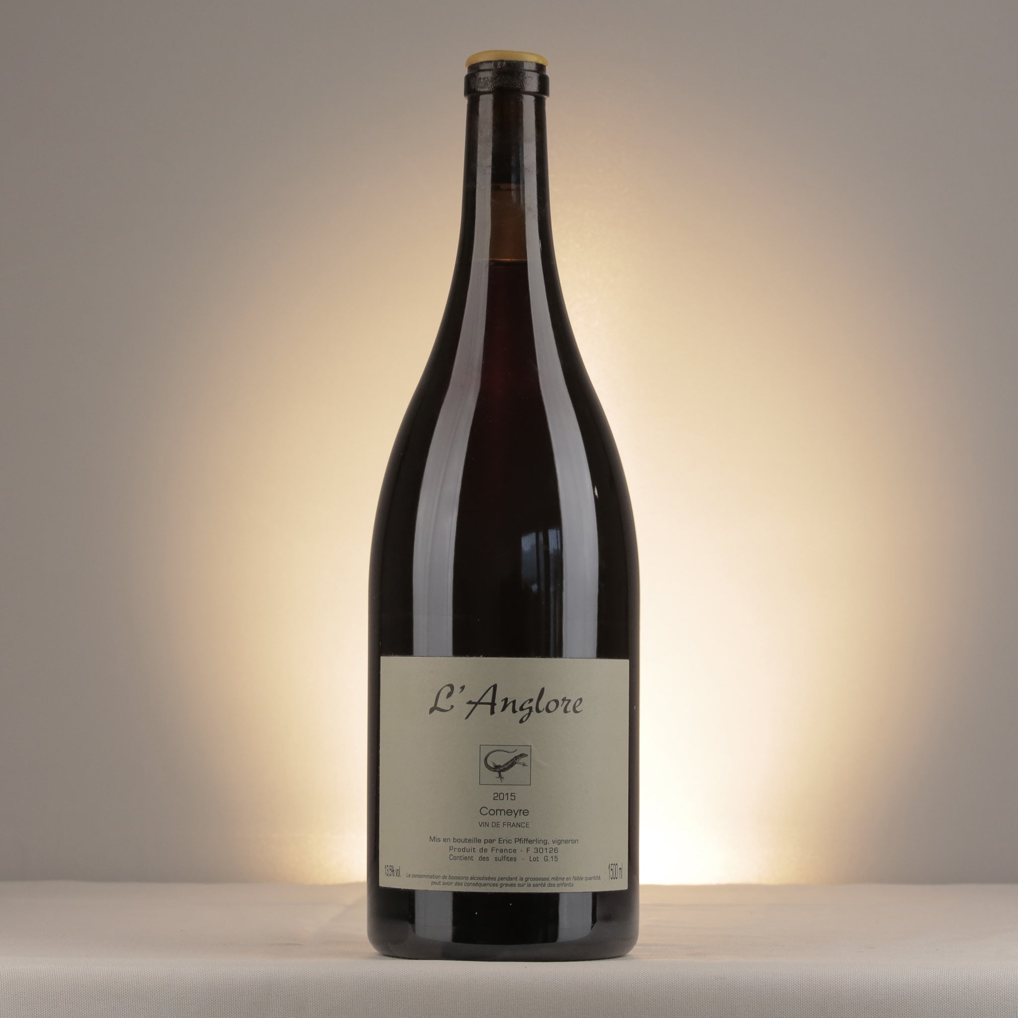 L'Anglore Comeyre VdF 2015 Magnum front