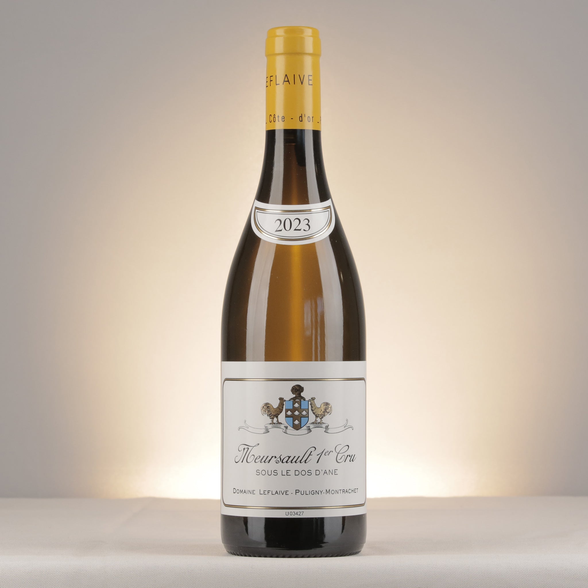 Domaine Leflaive Meursault 1er Cru Sous le dos d'Ane 2023 Bottle front