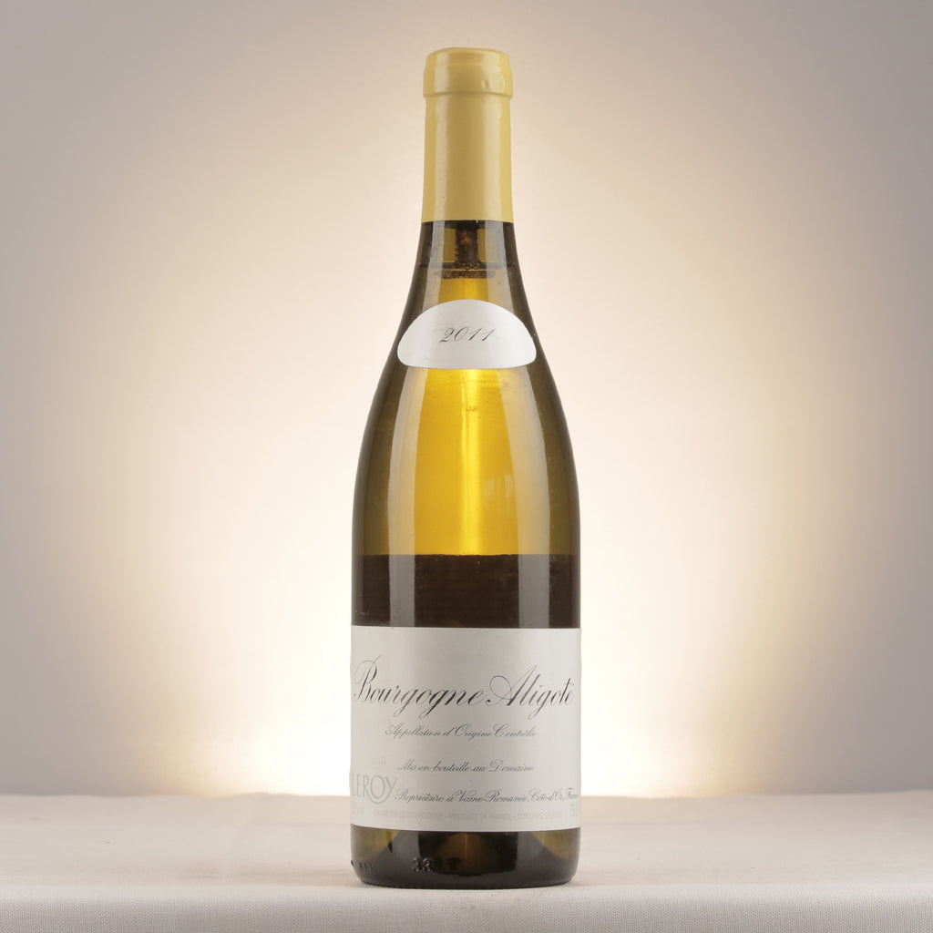 Domaine Leroy Bourgogne Aligoté 2011 Bottle front
