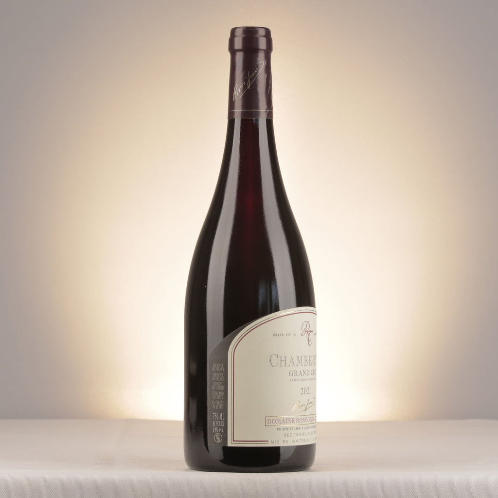 Domaine Rossignol-Trapet Chambertin Grand Cru 2021 Bottle label