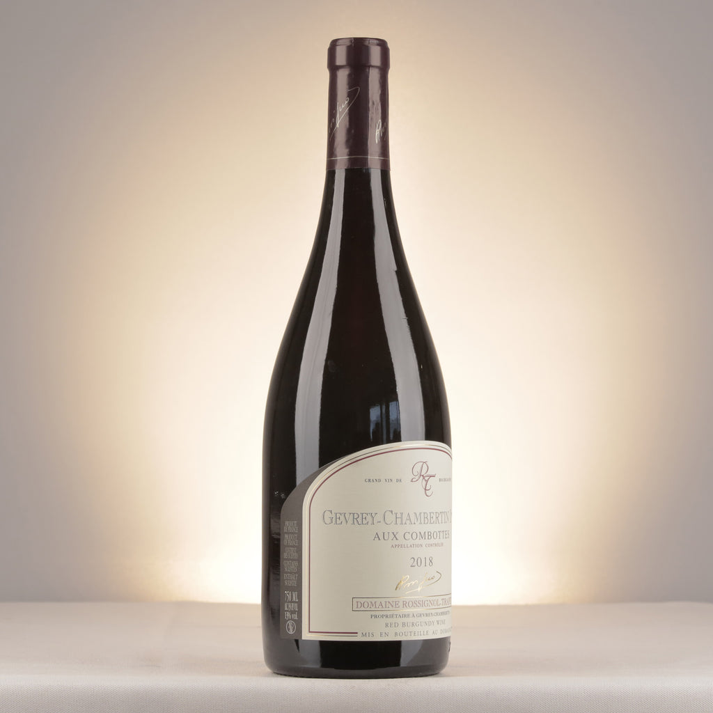 Domaine Rossignol-Trapet Gevrey-Chambertin 1er Cru Aux Combottes 2018 Bottle label (lot 6e50)