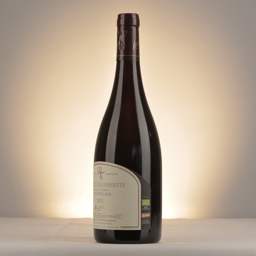 Domaine Rossignol-Trapet Gevrey-Chambertin Aux Ételois 2022 Bottle detail