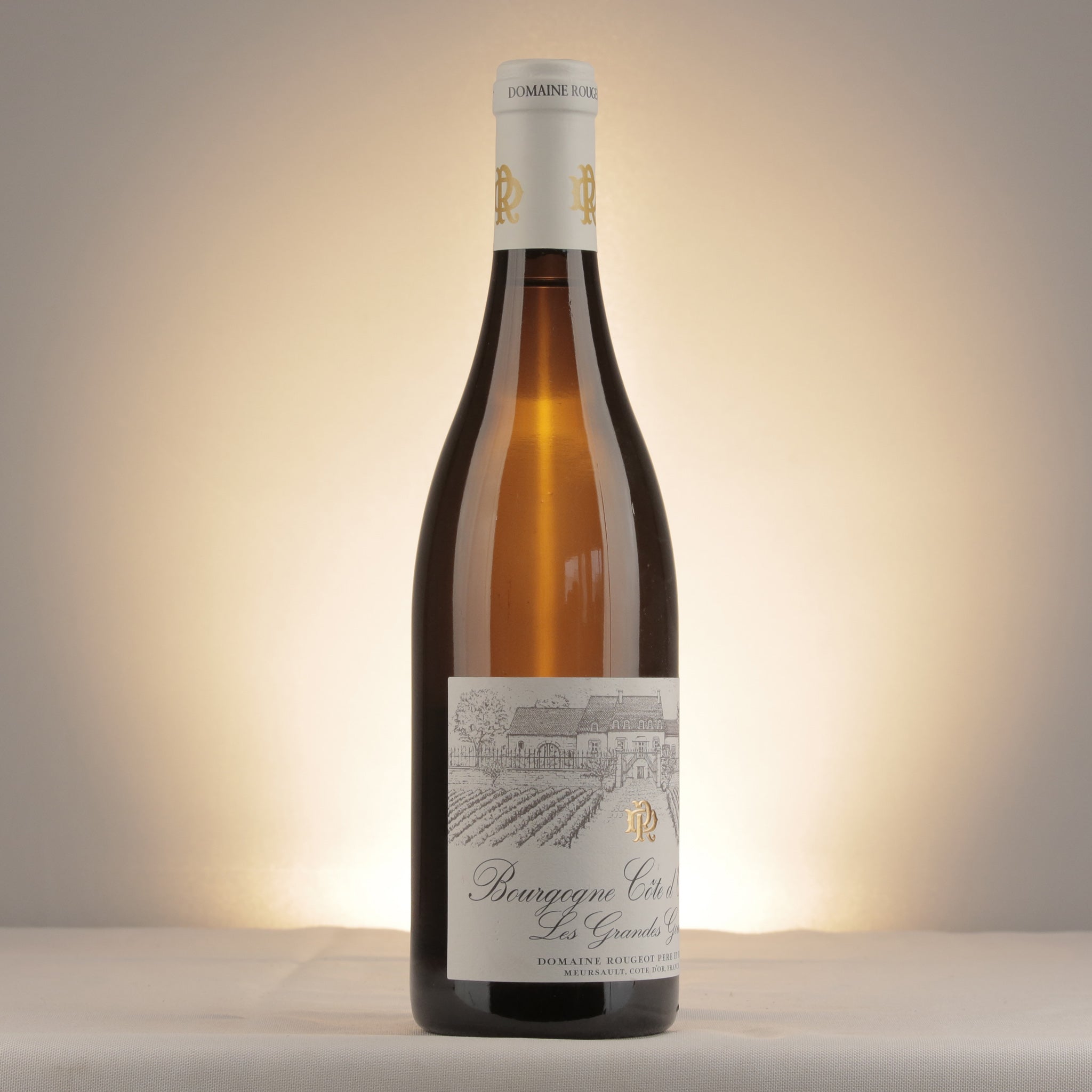 Domaine Rougeot Bourgogne Cote d'Or Les Grandes Gouttes 2021 Bottle label