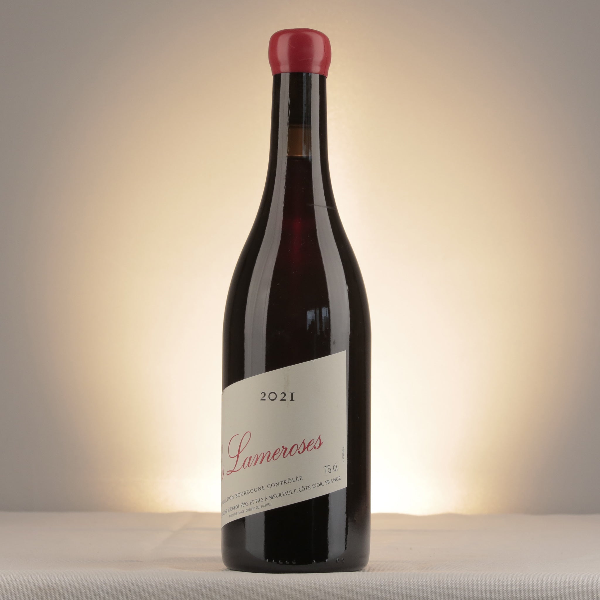 Domaine Rougeot Bourgogne Les Lameroses 2021 Bottle detail