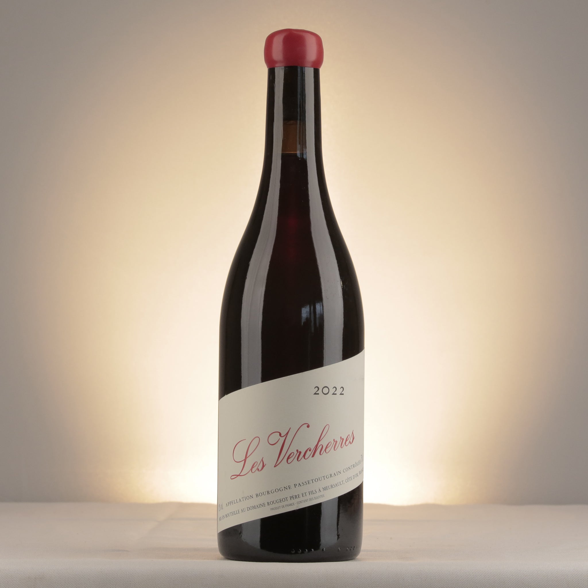 Domaine Rougeot Bourgogne Passe-tout-grains Les Vercherres 2022 Bottle front