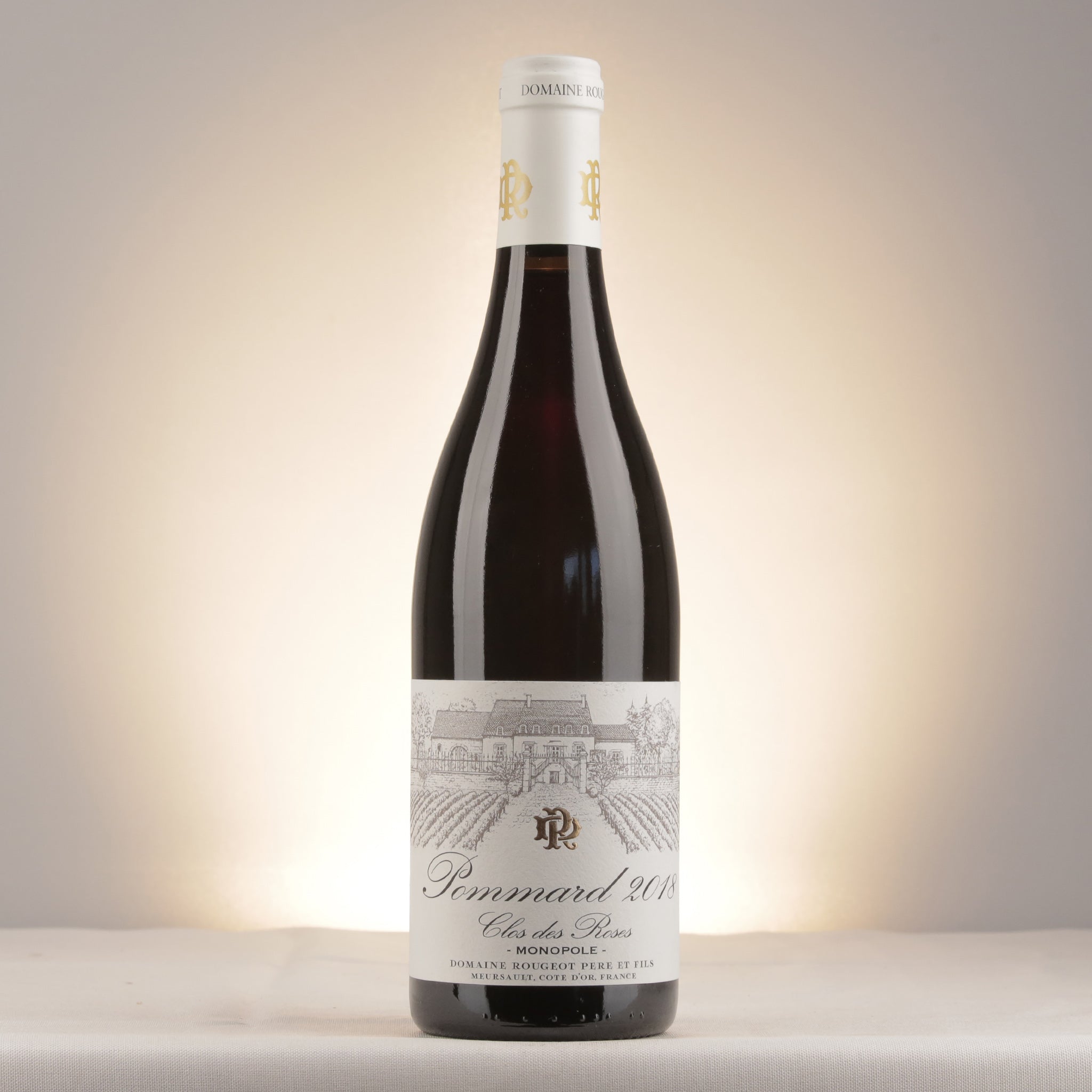 Domaine Rougeot Pommard Clos des Roses 2018 Bottle front