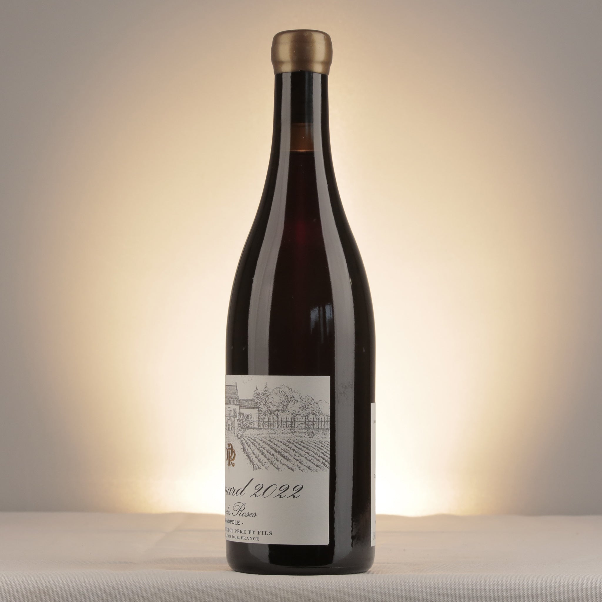 Domaine Rougeot Pommard Clos des Roses 2022 Bottle detail