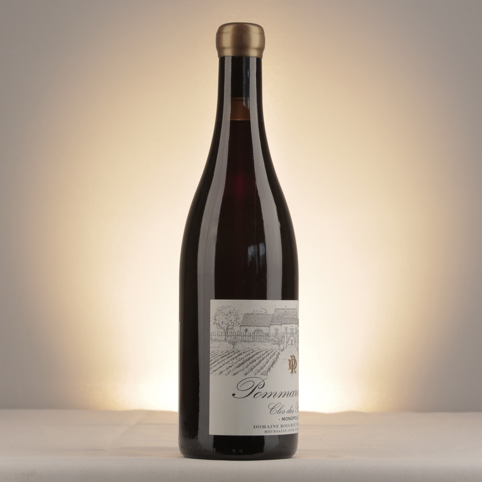 Domaine Rougeot Pommard Clos des Roses 2022 Bottle label