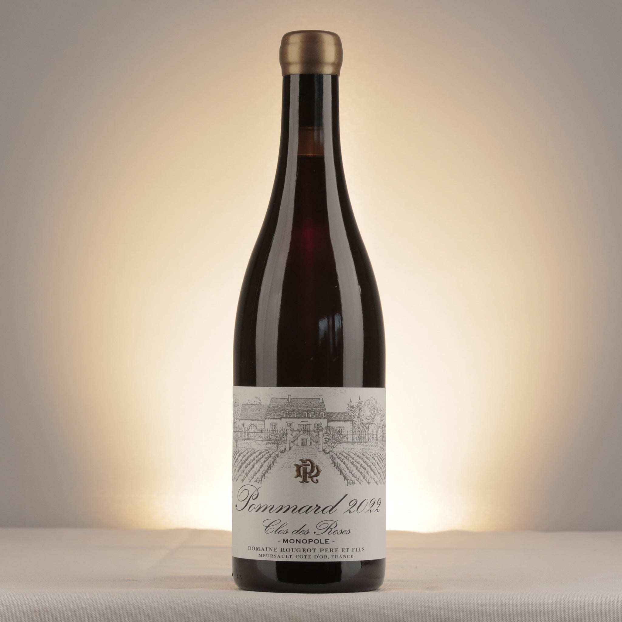 Domaine Rougeot Pommard Clos des Roses 2022 Bottle front