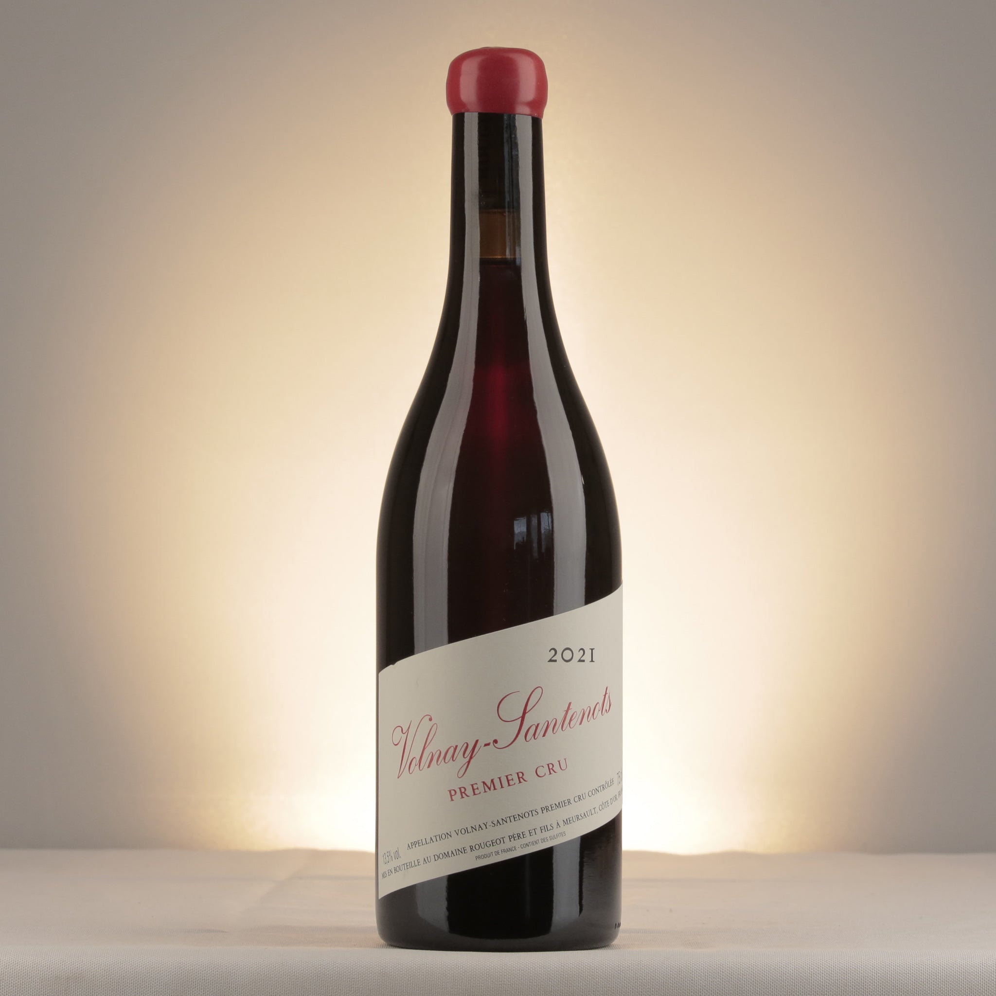 Domaine Rougeot Volnay 1er Cru Santenots 2021 Bottle front
