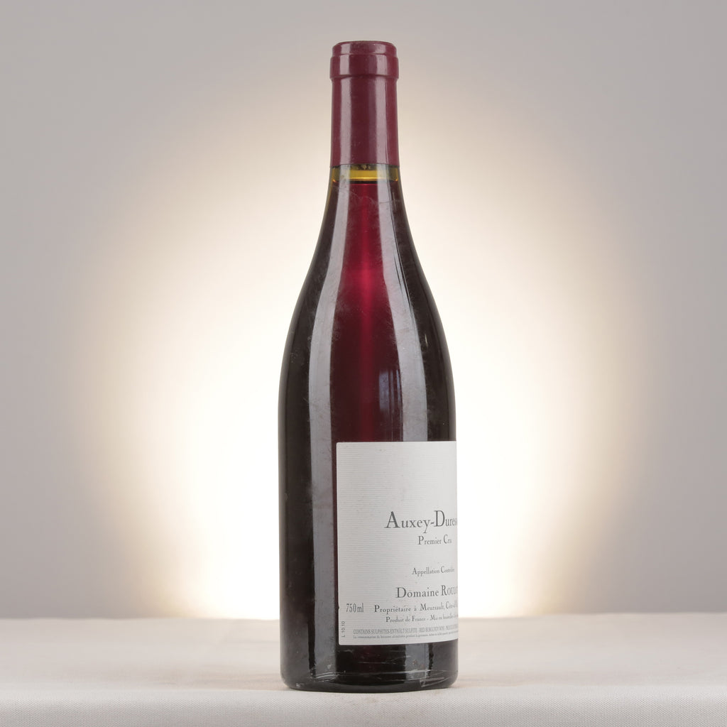 Roulot Auxey-Duresses 1er Cru 2010 Bottle turned right