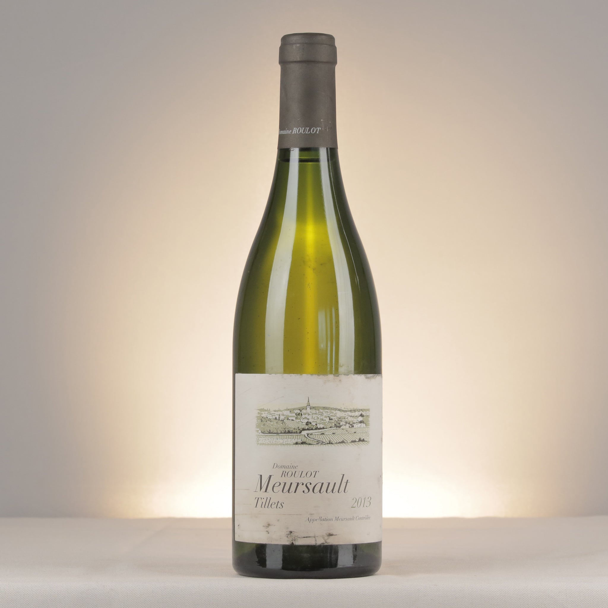 Domaine Roulot Meursault Tillets 2013 Bottle front