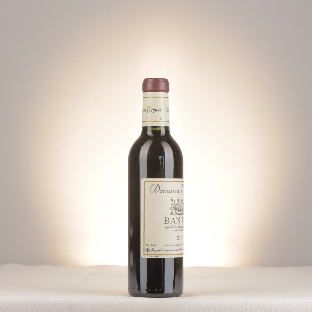 Domaine Tempier Bandol 2010 Half-Bottle turned right