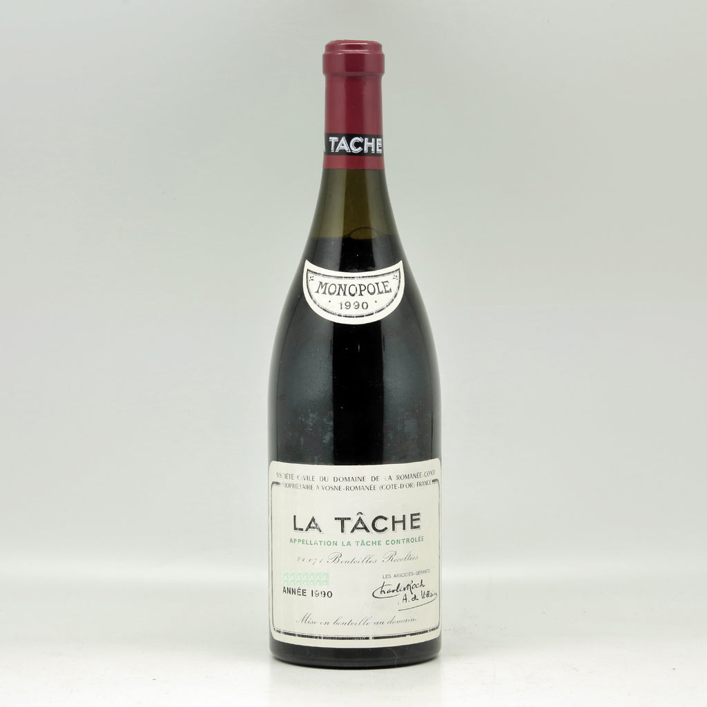 Domaine de la Romanée-Conti La Tâche 1990 Red wine Bottle