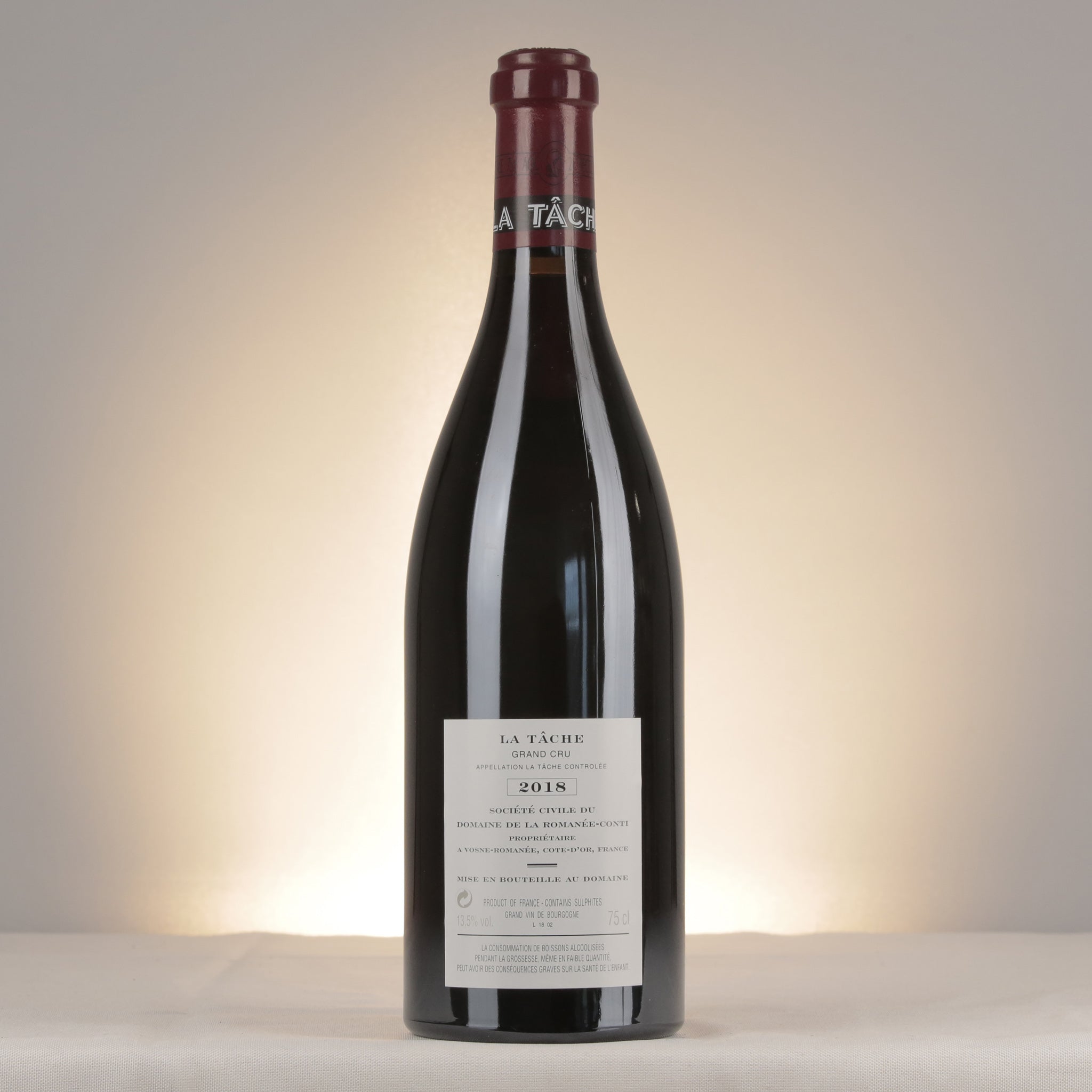 Domaine de la Romanée-Conti La Tâche Grand Cru 2018 – Dynamic Cellars