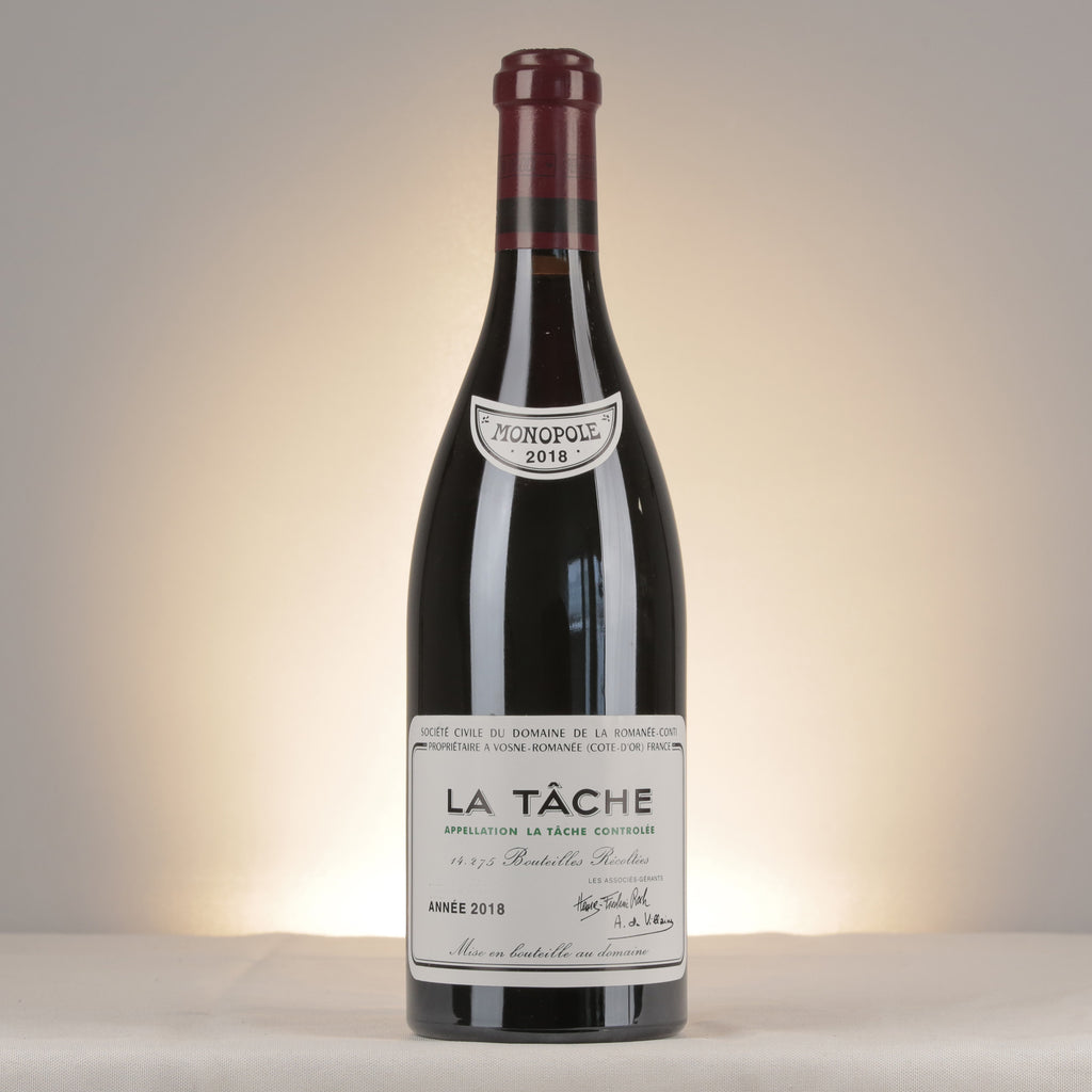 Domaine de la Romanée-Conti La Tâche Grand Cru 2018 Bottle front