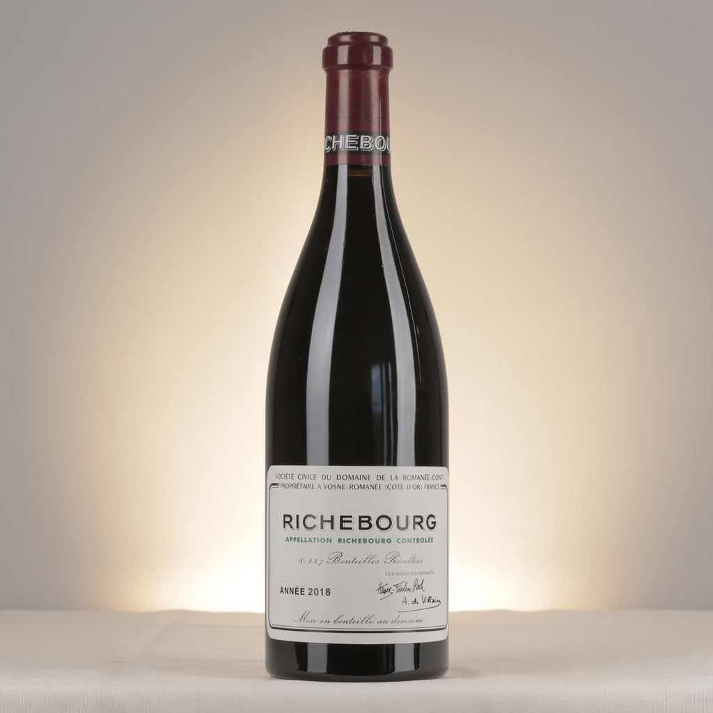 Domaine de la Romanée-Conti Richebourg Grand Cru 2018 Bottle front