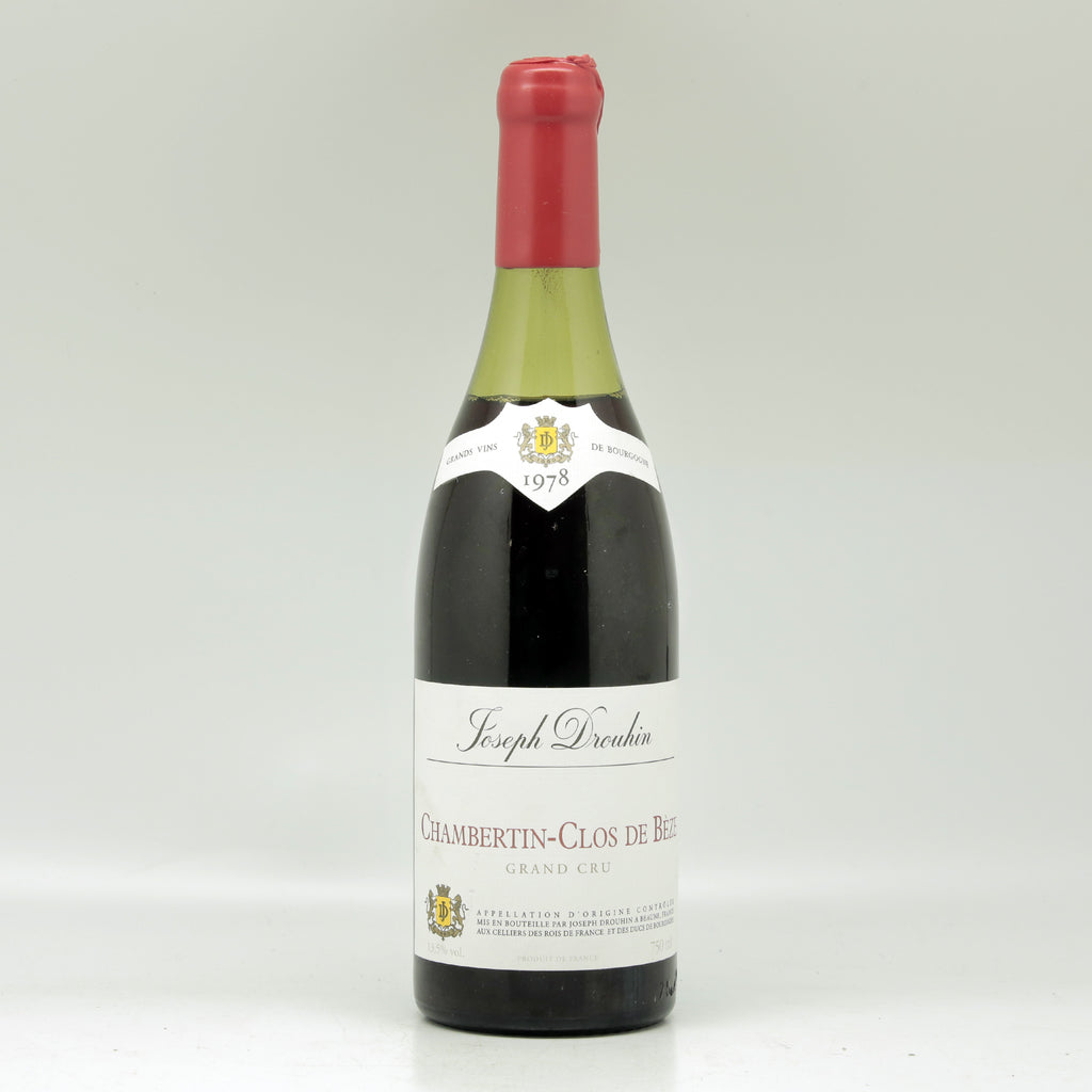 Maison Joseph Drouhin Chambertin-Clos de Bèze Grand Cru 1978 Red wine Bottle