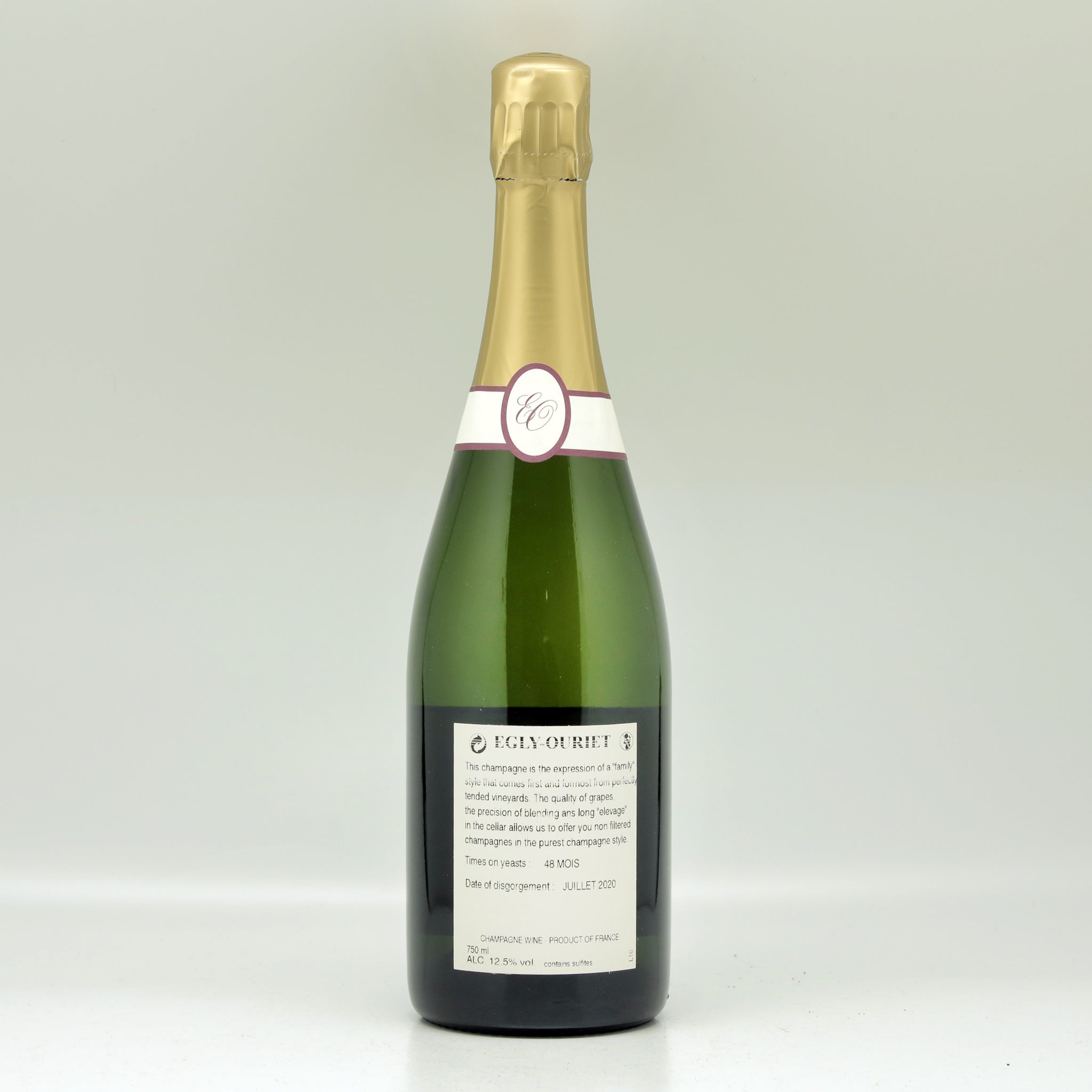 Champagne Egly-Ouriet Brut Grand Cru Champagne Bottle