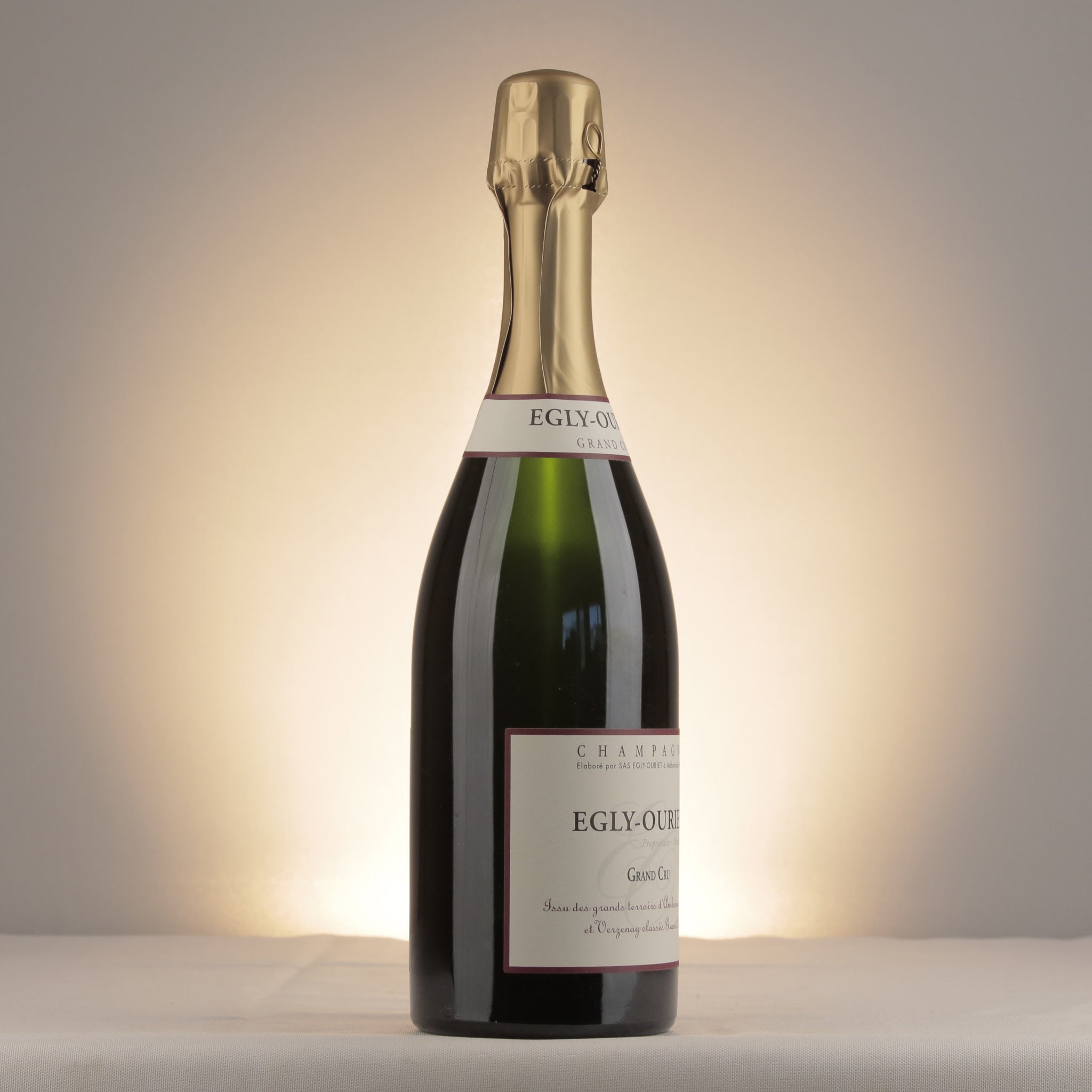 Champagne Egly-Ouriet Extra Brut Grand Cru NV Bottle label