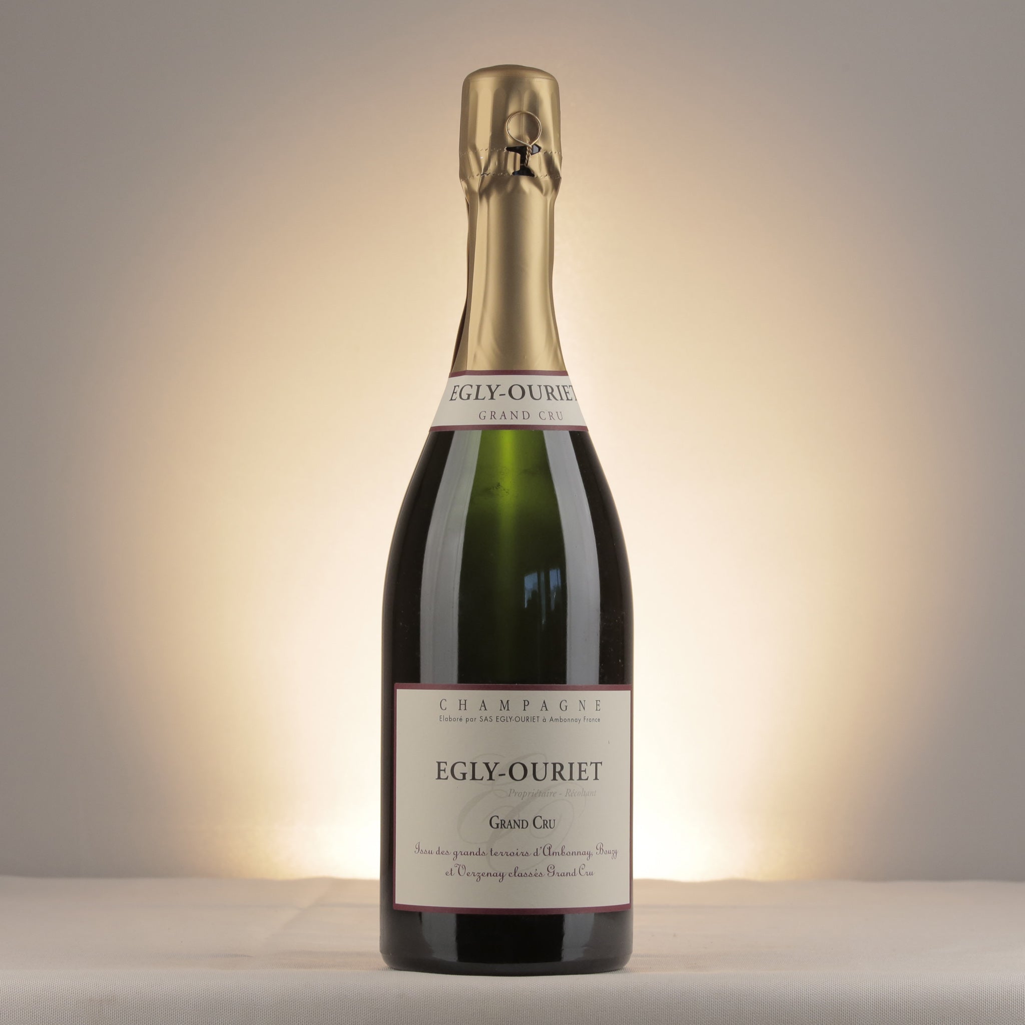 Champagne Egly-Ouriet Extra Brut Grand Cru NV Bottle front