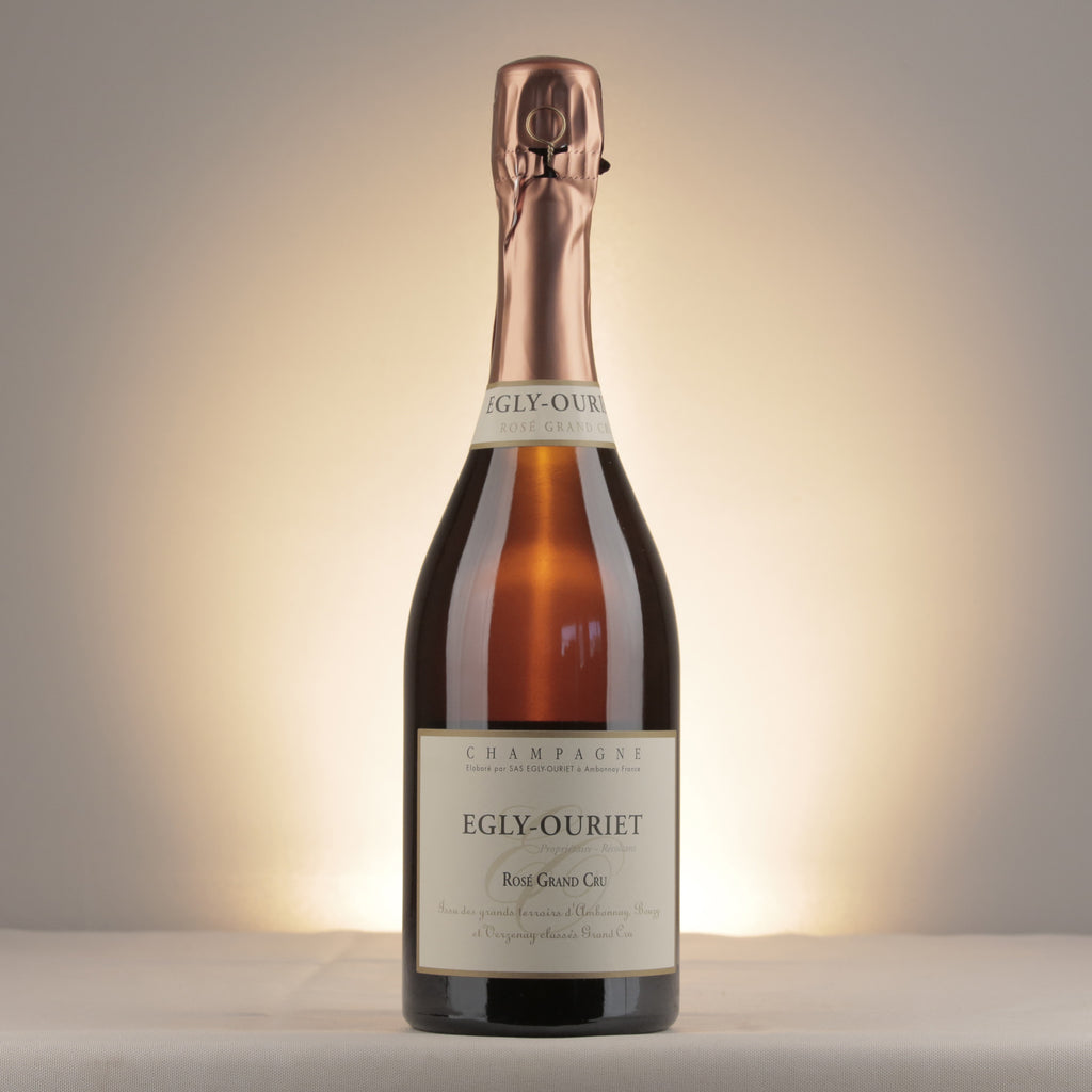 Champagne Egly-Ouriet Extra Brut Rosé Grand Cru NV Bottle front