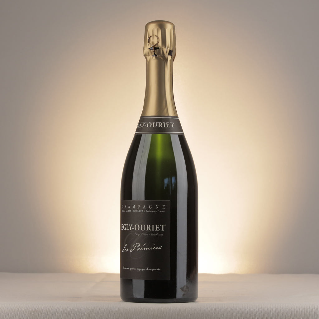 Champagne Egly-Ouriet Les Premices Extra Brut Champagne NV Bottle detail