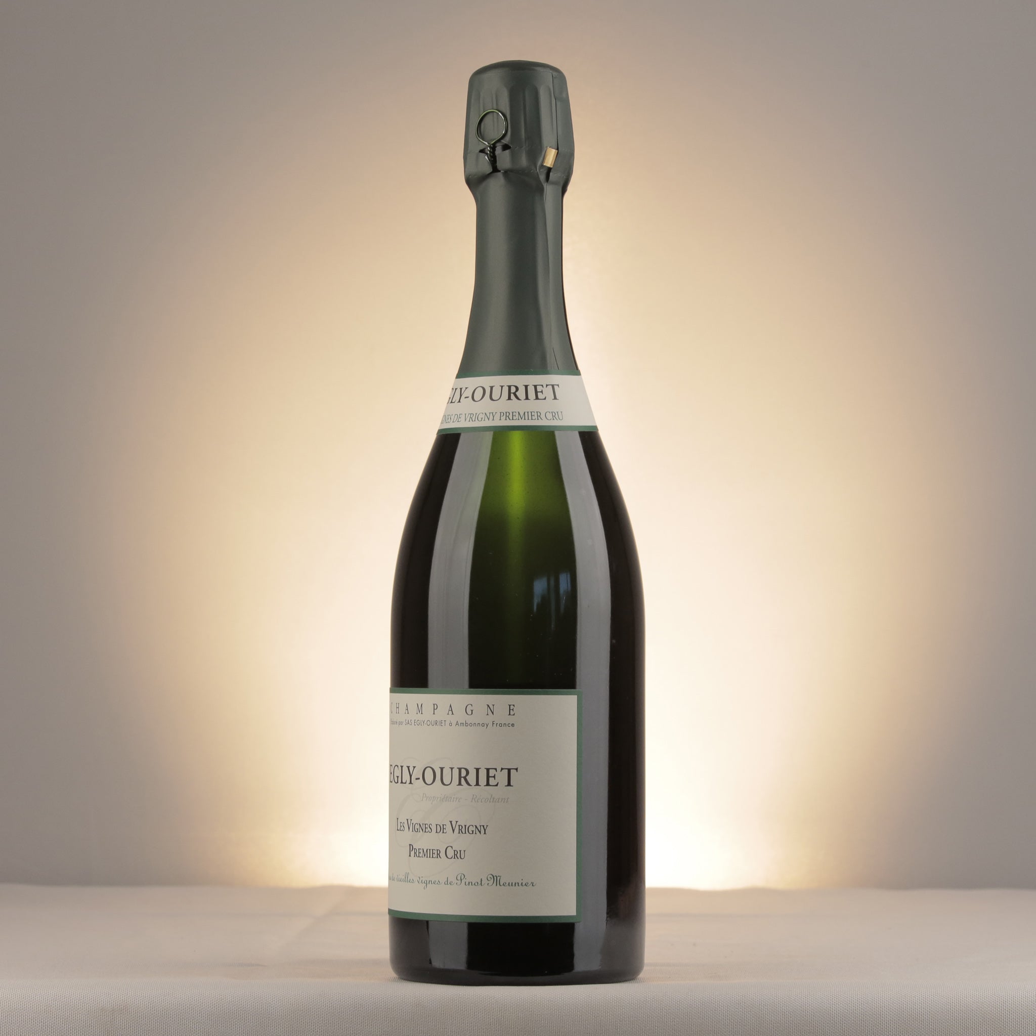 Champagne Egly-Ouriet Les Vignes de Vrigny 1er Cru NV Bottle detail