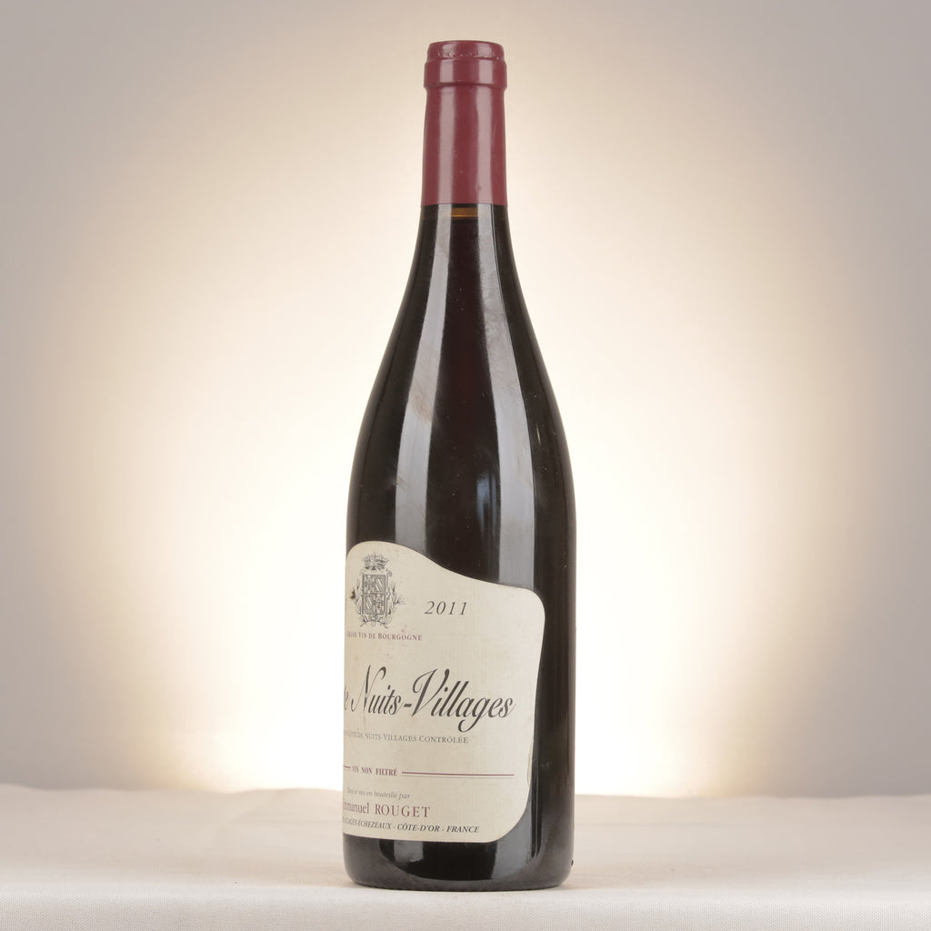 Emmanuel Rouget Côte de Nuits-Villages 2011 Bottle turned left