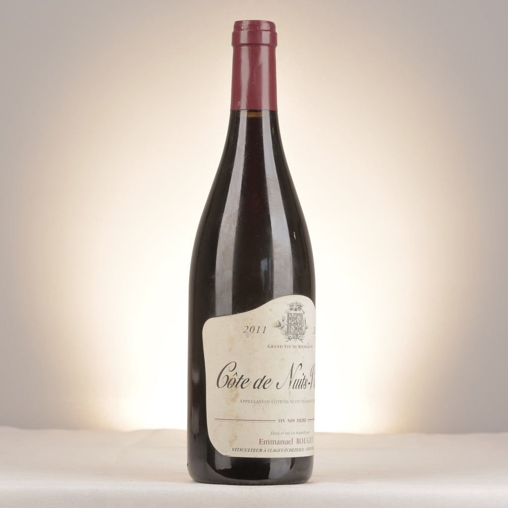 Emmanuel Rouget Côte de Nuits-Villages 2011 Bottle turned right
