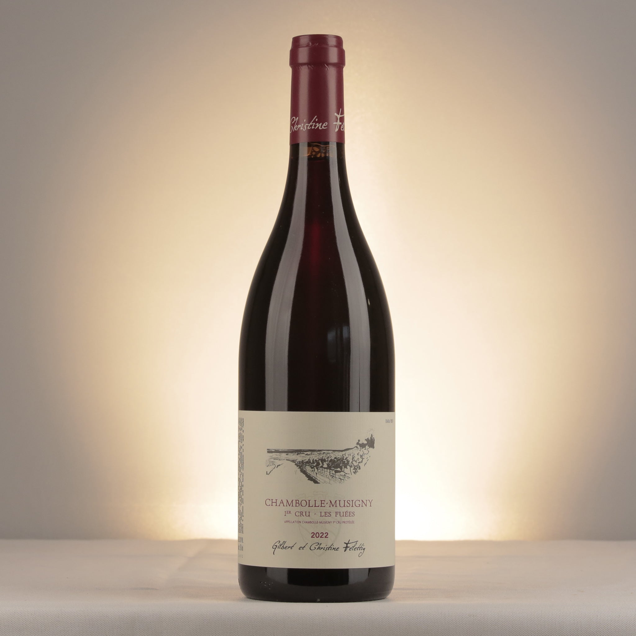 Felettig Chambolle-Musigny 1er Cru Les Fuées 2022 Bottle front