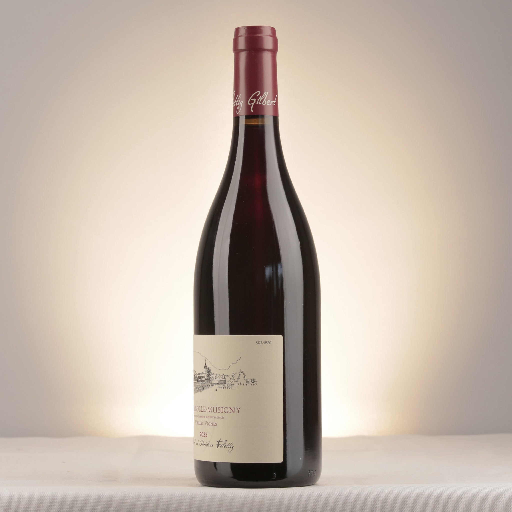 Felettig Chambolle-Musigny Vieilles Vignes 2023 Bottle detail