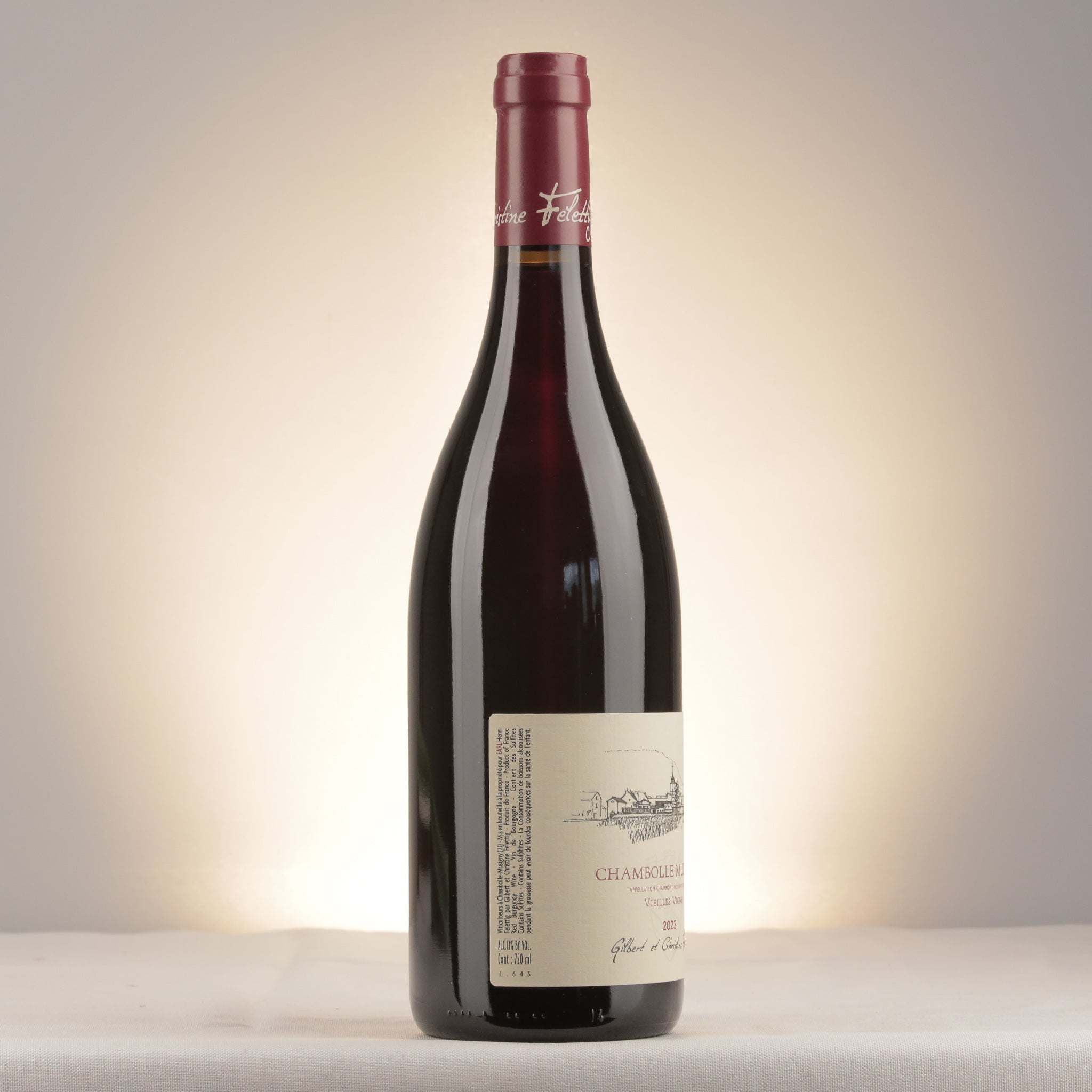 Felettig Chambolle-Musigny Vieilles Vignes 2023 Bottle label