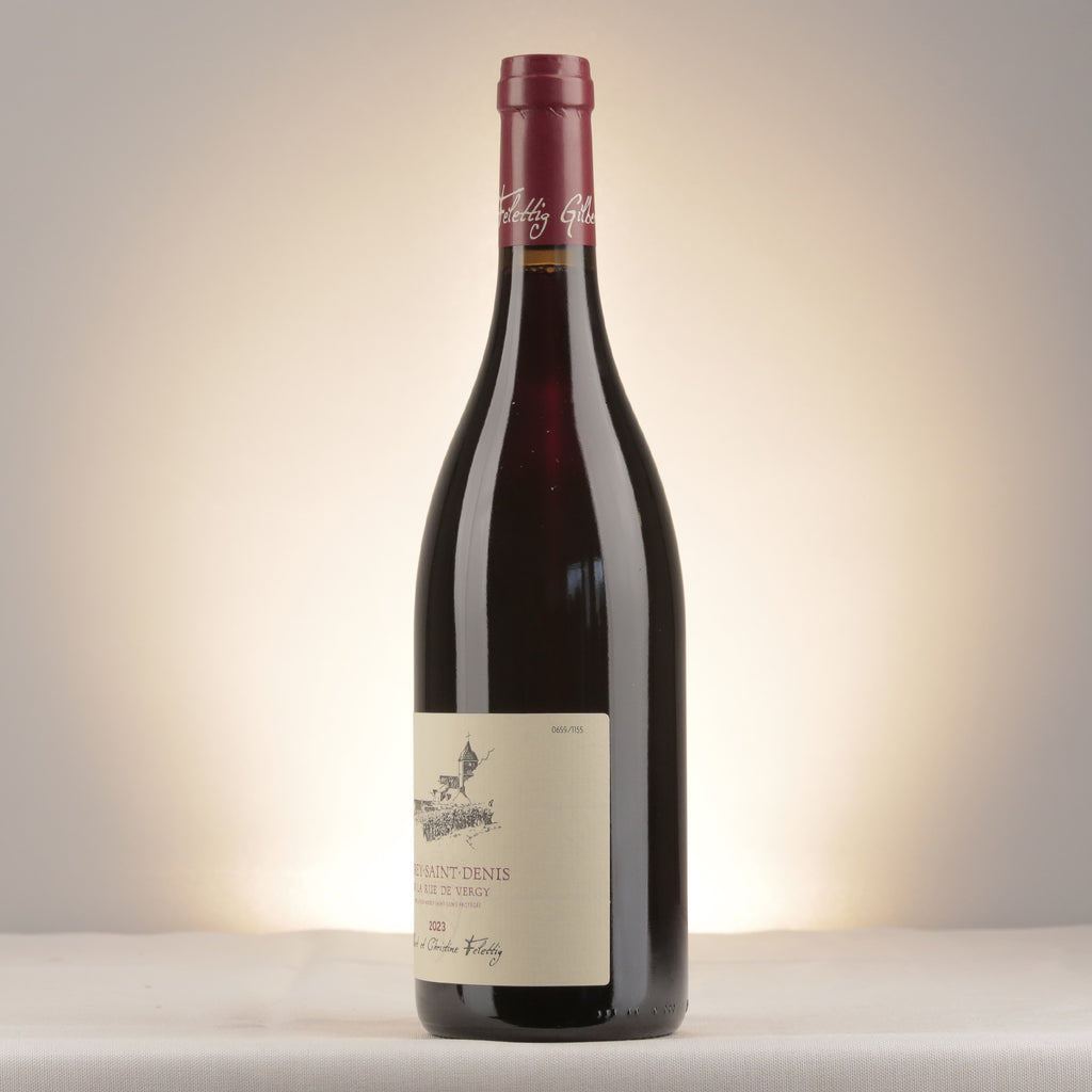 Felettig Morey-Saint-Denis En la Rue de Vergy Rouge 2023 Bottle detail