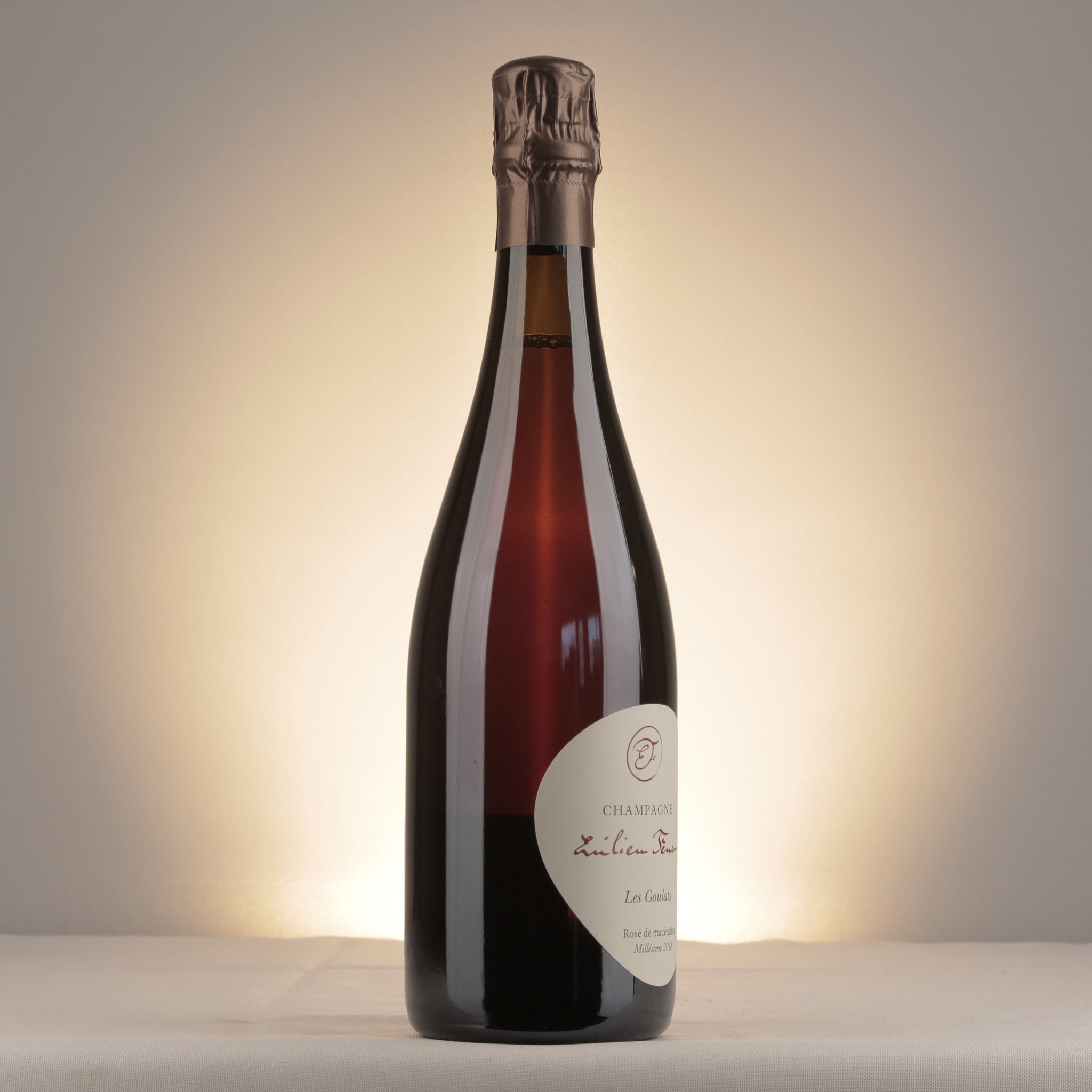 Champagne Feneuil Émilien Champagne Les Goulats Rosé de Macération 2018 Bottle label