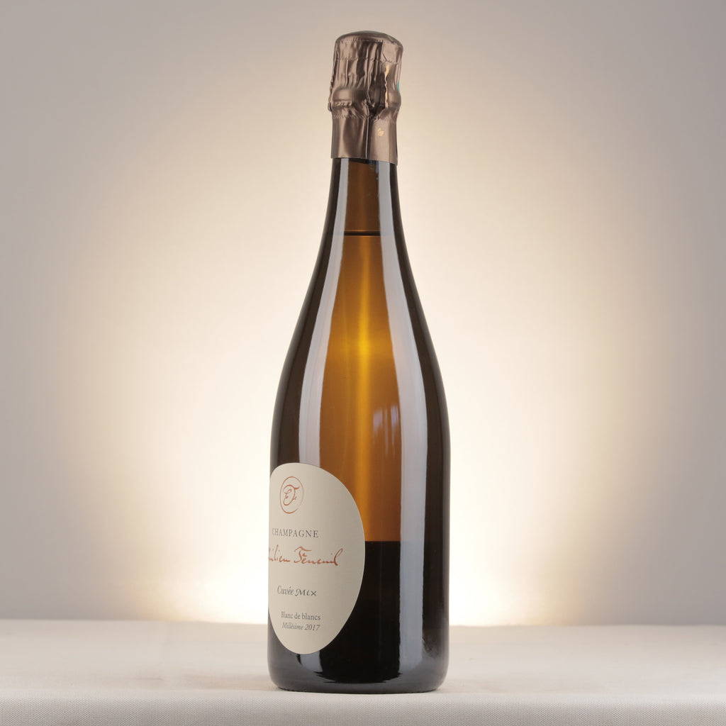Champagne Feneuil Émilien Cuvée Mix Blanc de Blancs 2017 Bottle detail